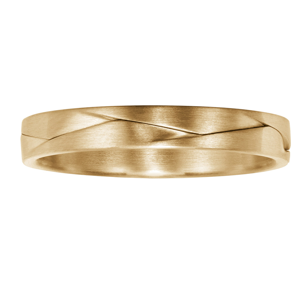 'Origami' Ring - 3.5mm wide